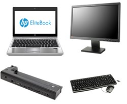 HP EliteBook 2570p Kontorpakke